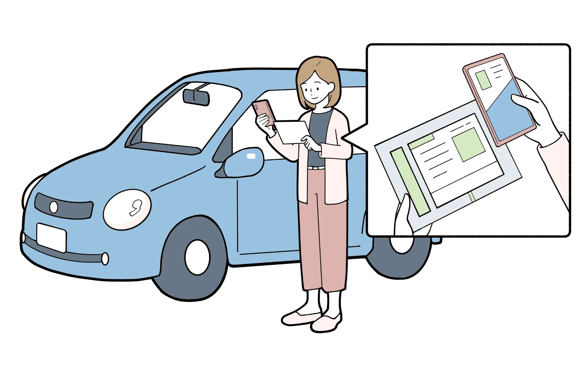 車検証電子化における記録事務代行について解説